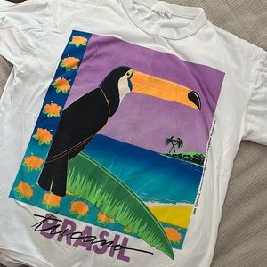 brazil graphic tee
